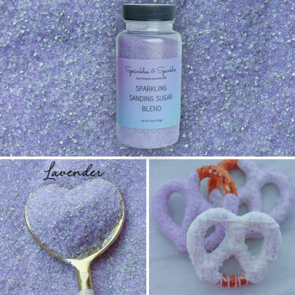 Sparkling Lavender Sanding Sugar