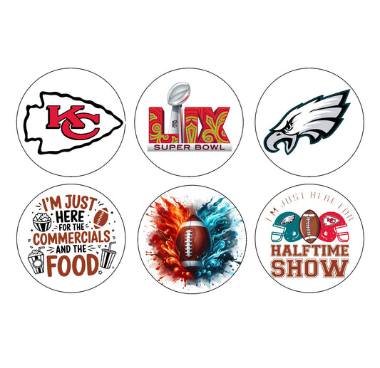 Superbowl 2025 Edible Image Assortment