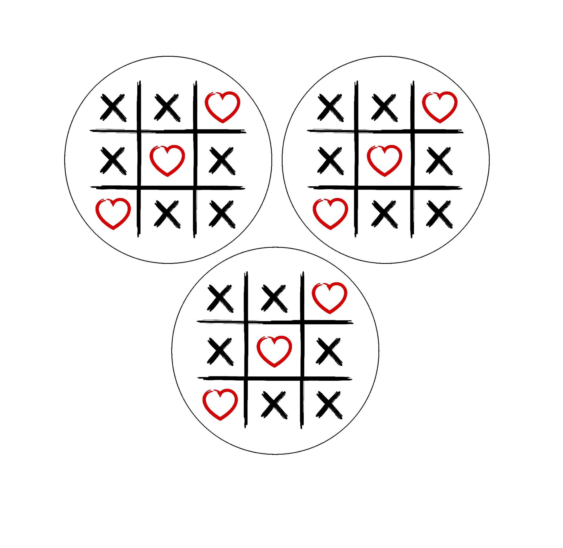 Tic Tac Toe Edible Image - 1