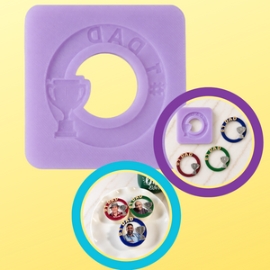 Trophy Dad Silicone Mold 