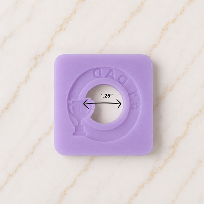 Trophy Dad Silicone Mold 4