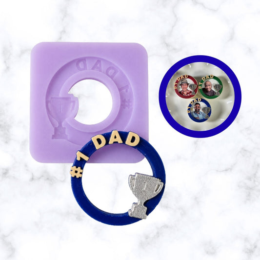 Trophy Dad Silicone Mold