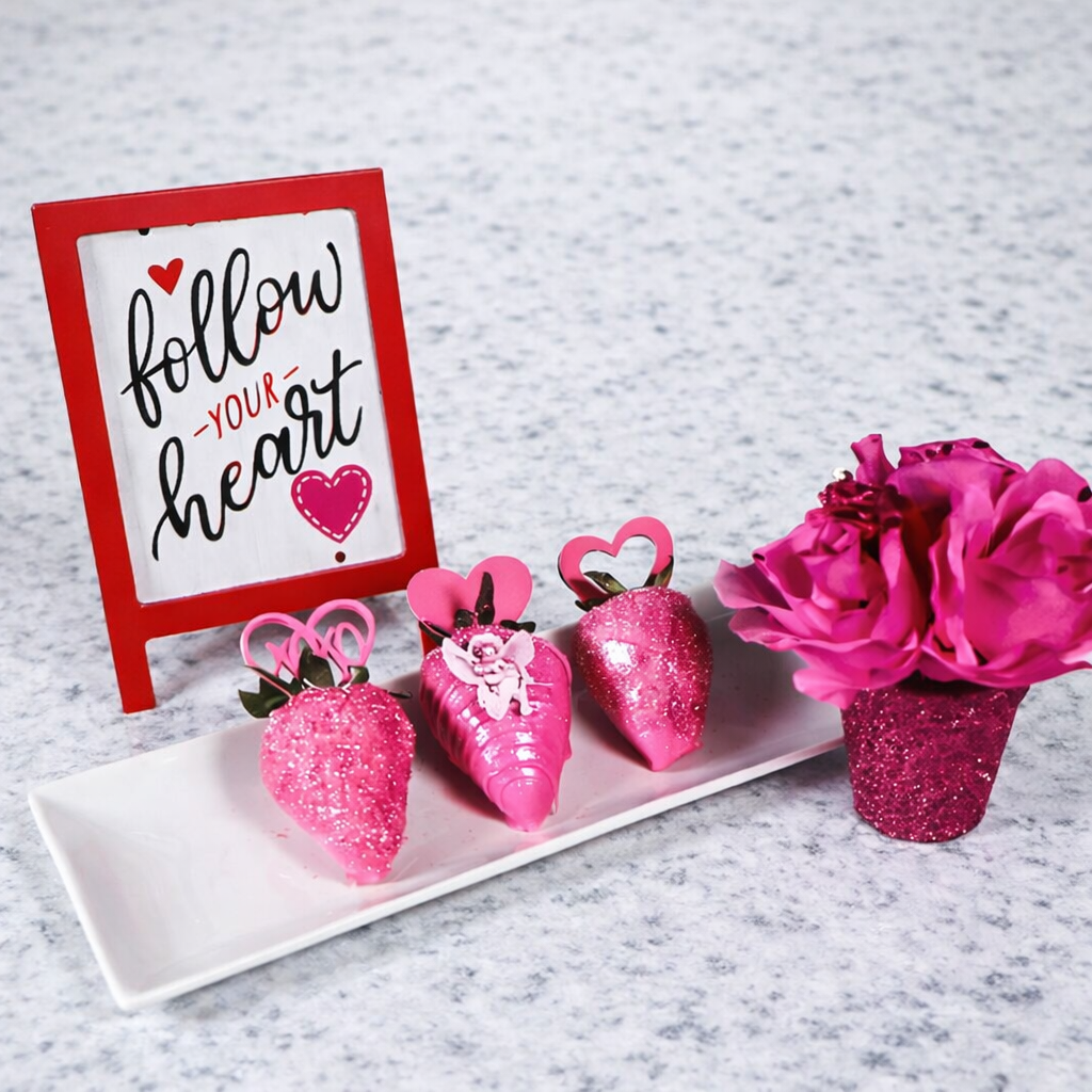 Chocolate Covered Strawberry Picks