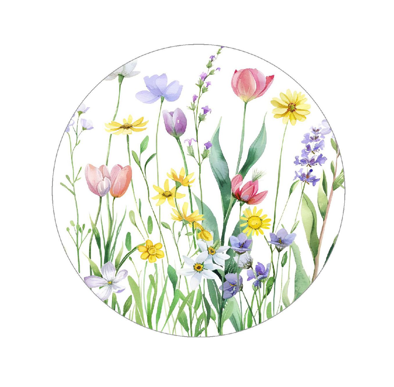 Wildflower Edible Image