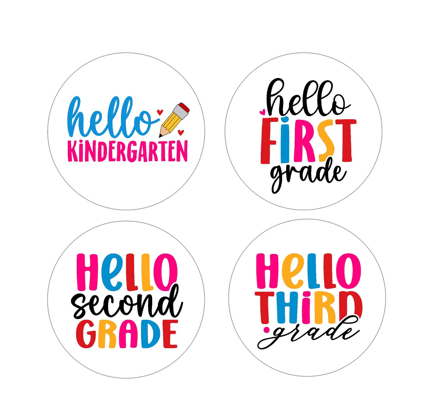 Back to School - Hello Assorted